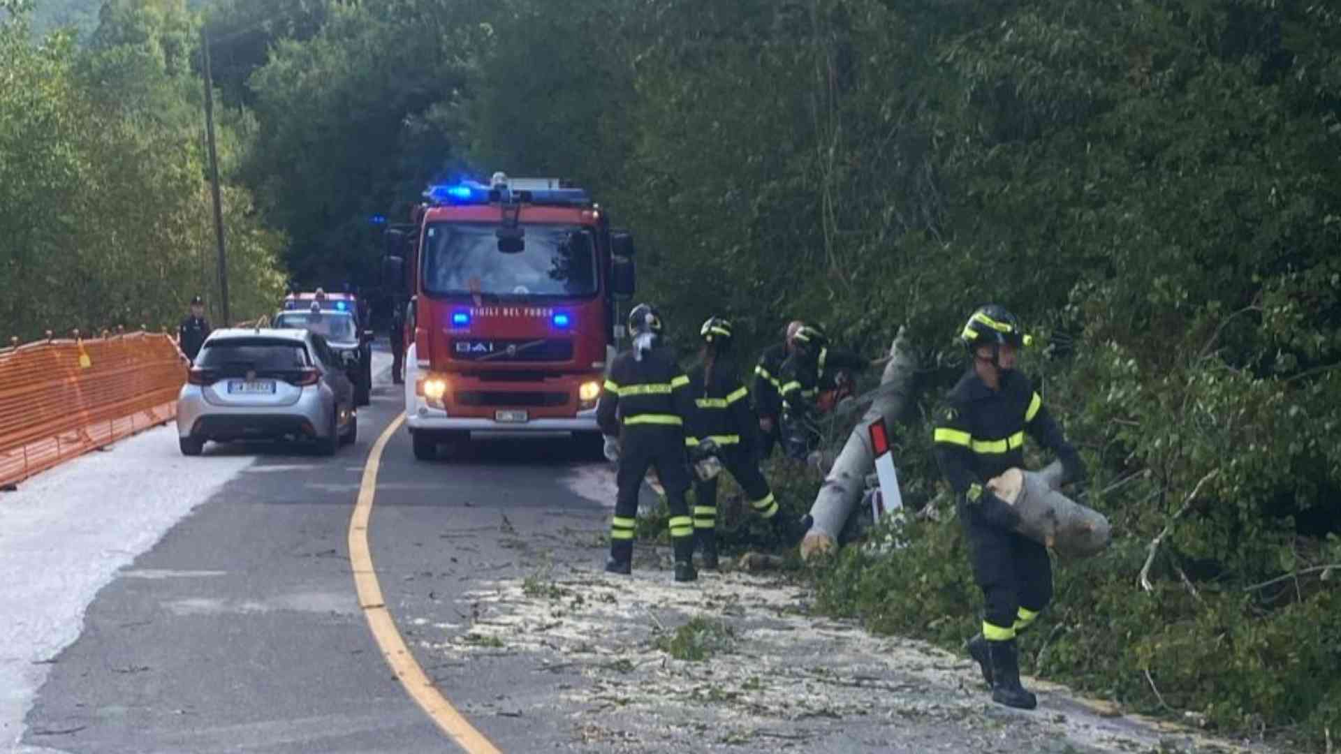 Allerta meteo per vento in collina e montagna