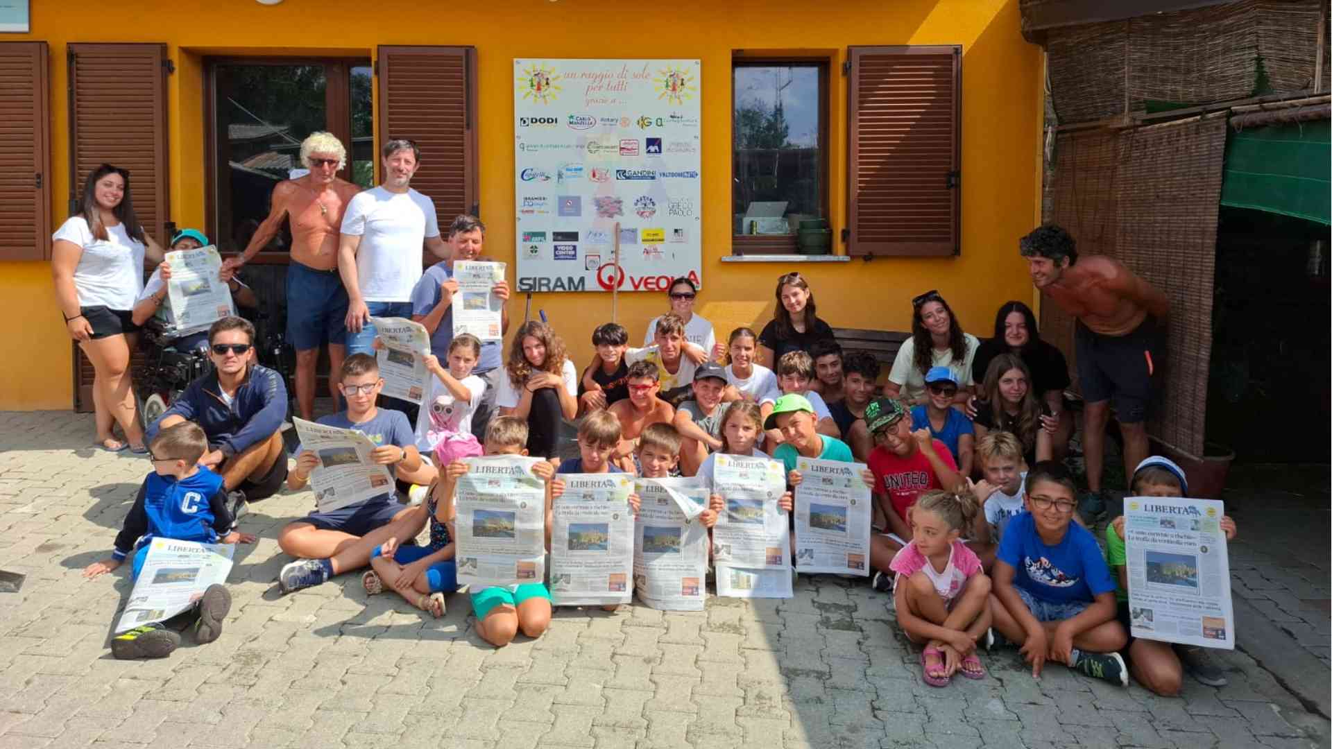 I bimbi di Rio Torto a scuola di giornalismo