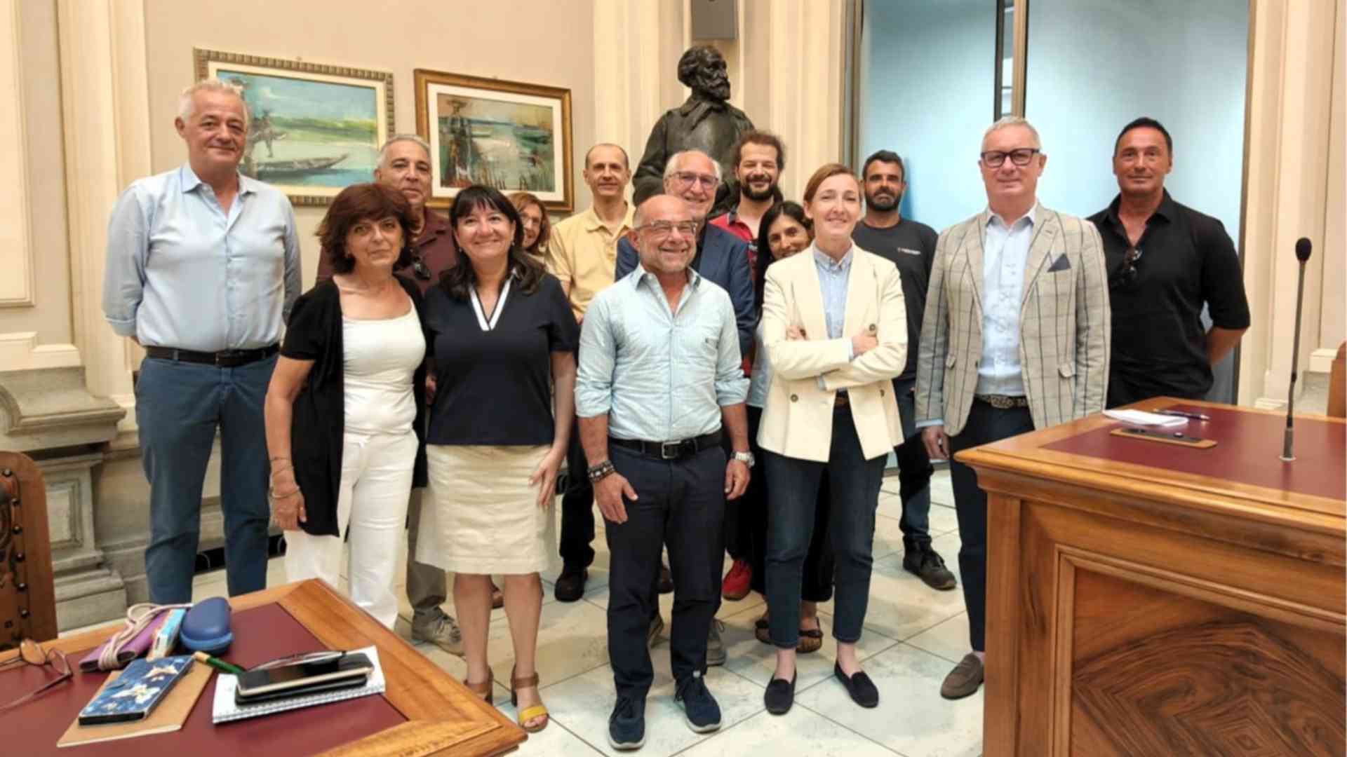 L'incontro con le rappresentanze sindacali in Provincia sul premio di risultato
