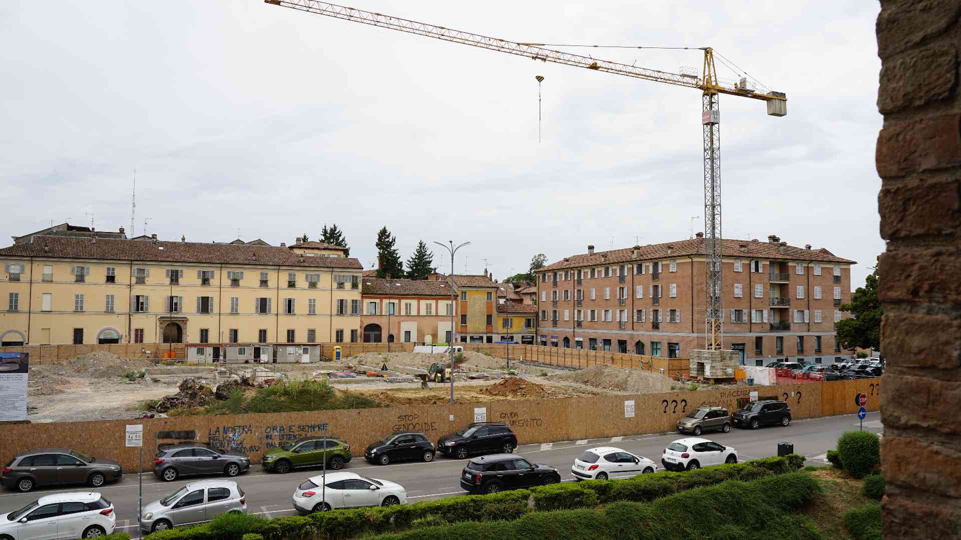 Tra i commercianti di piazza Cittadella serpeggia rassegnazione