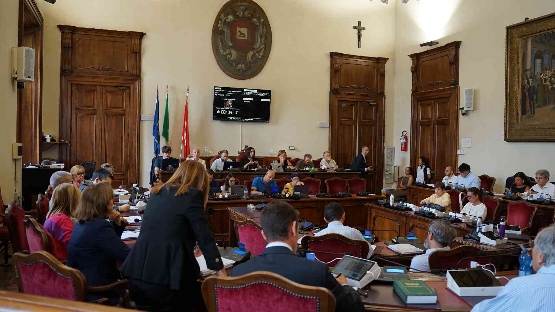La seduta del consiglio comunale di Piacenza - © Libertà/Marco Grisoli