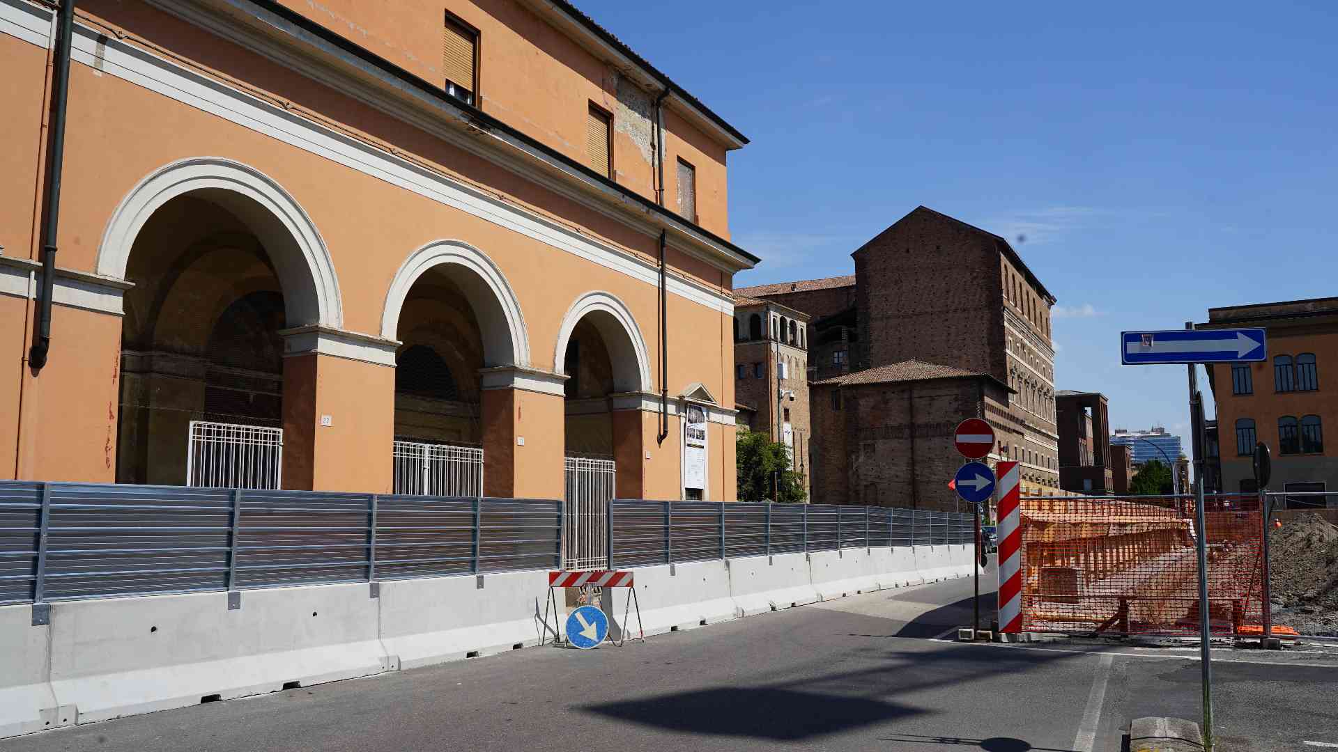Ex Scuderie di Maria Luigia, partono i lavori. Saranno abbattuti sei alberi