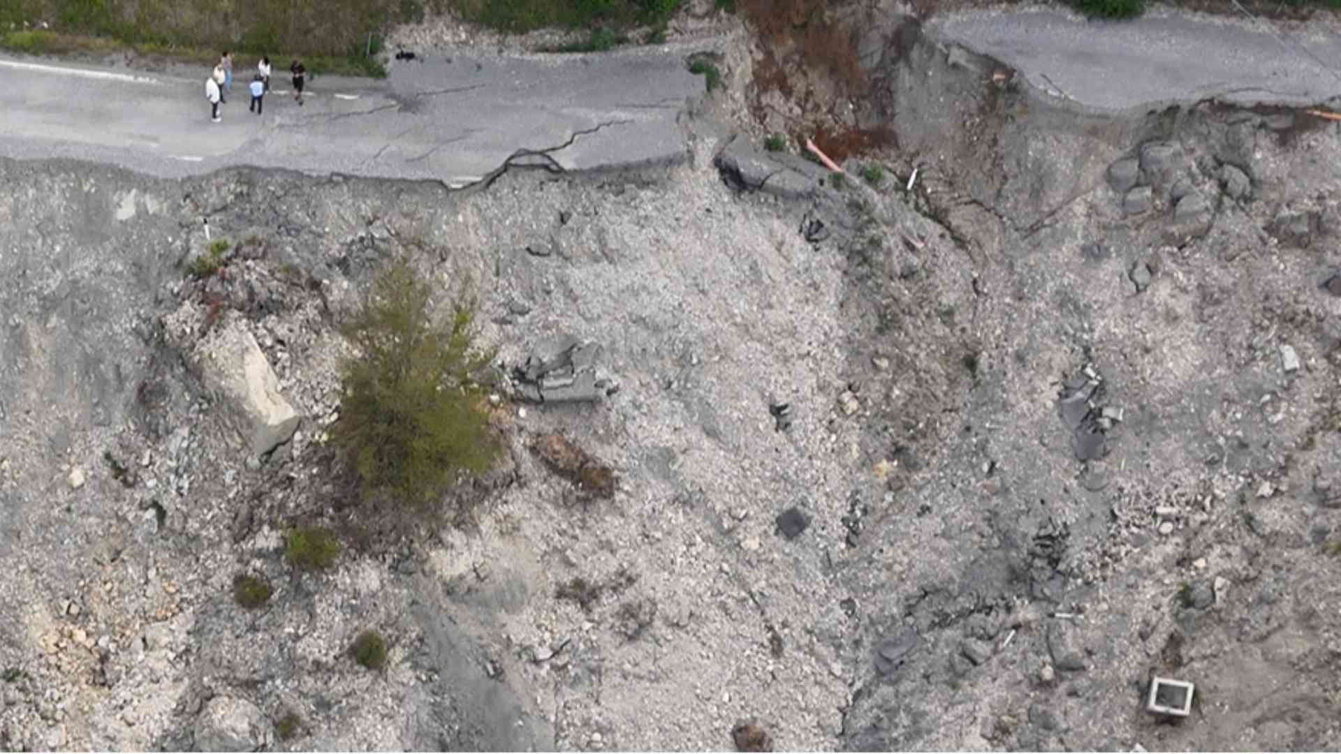 Strada franata sulla Provinciale di Antoniano, si studia la viabilità alternativa