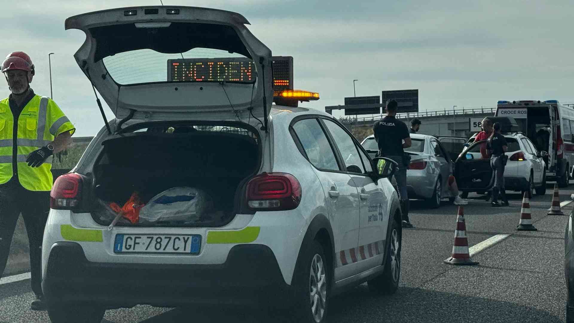 Incidente in A1 a Piacenza sud, lunghe code verso Bologna