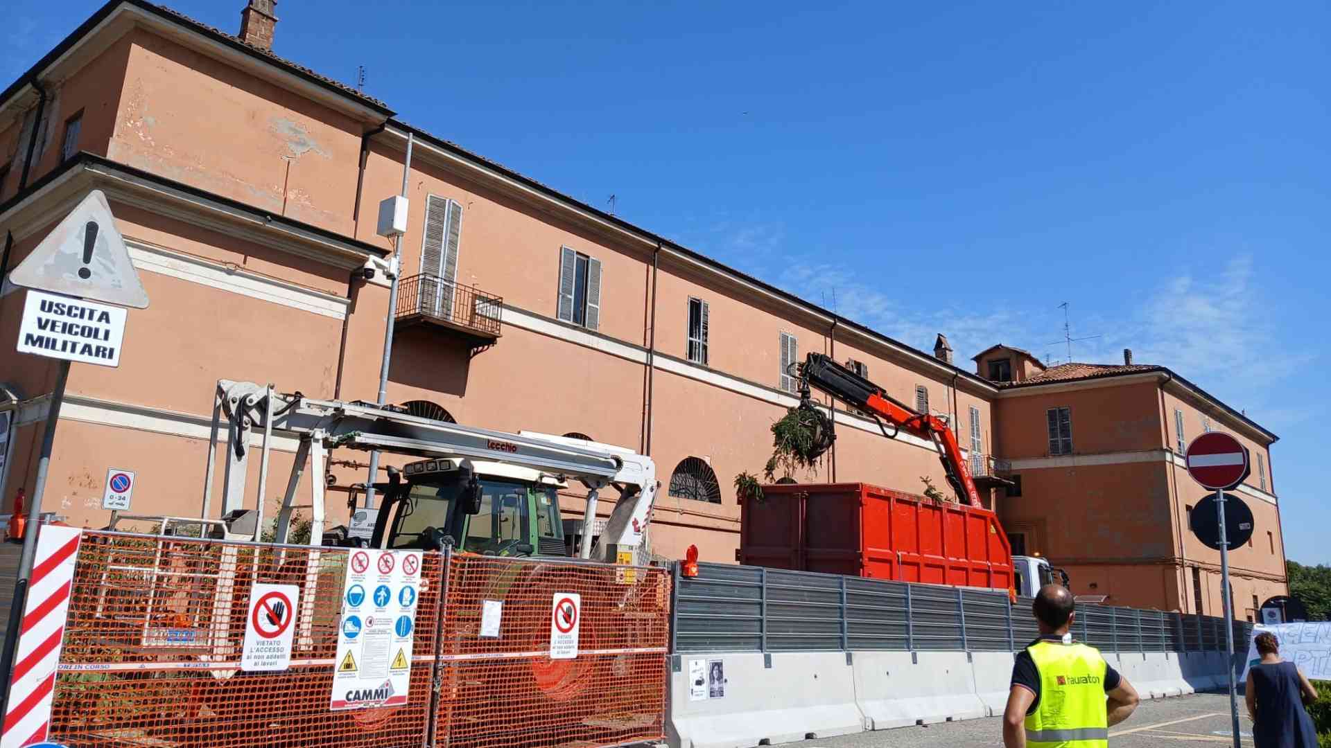 L'addio agli alberi fra delusione e tensioni «Ora no al mercato»