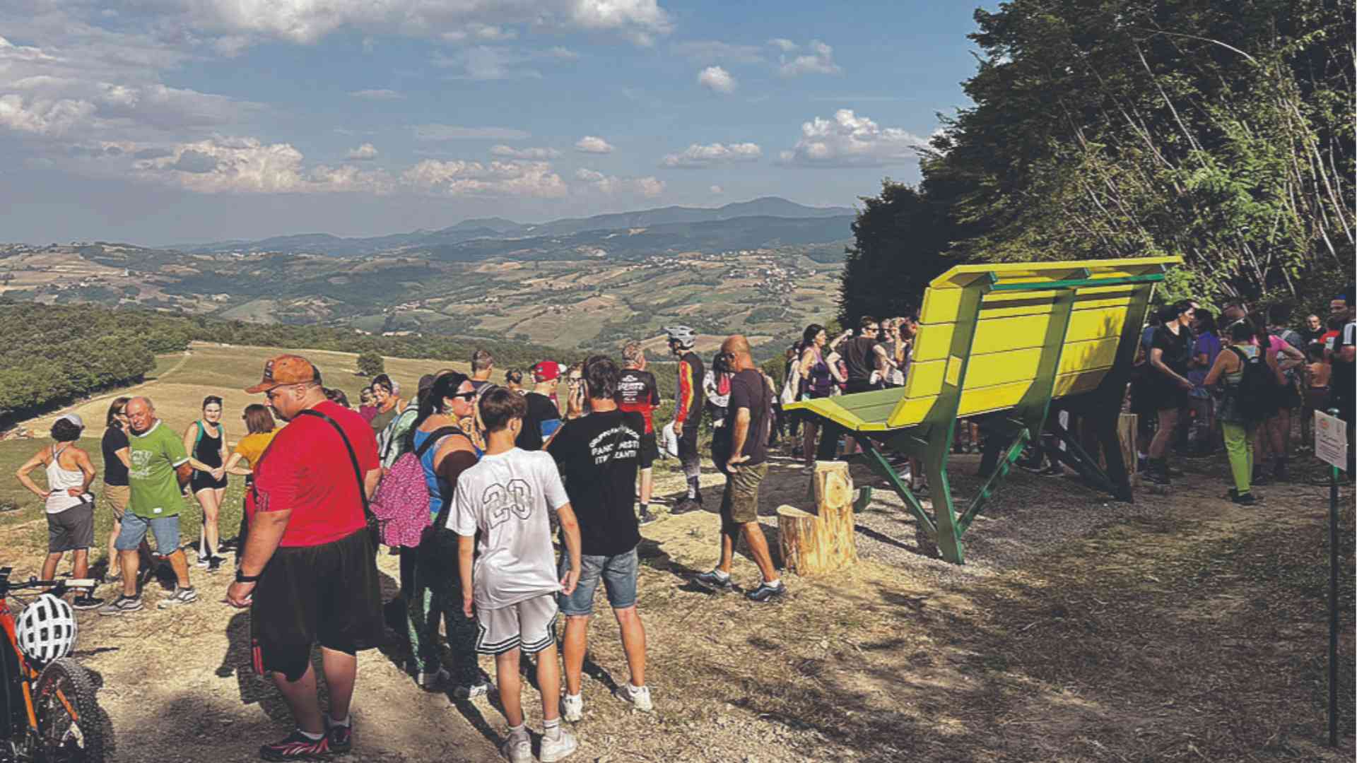 Da Lugagnano alla Parcellara: La mappa delle "Big Bench"