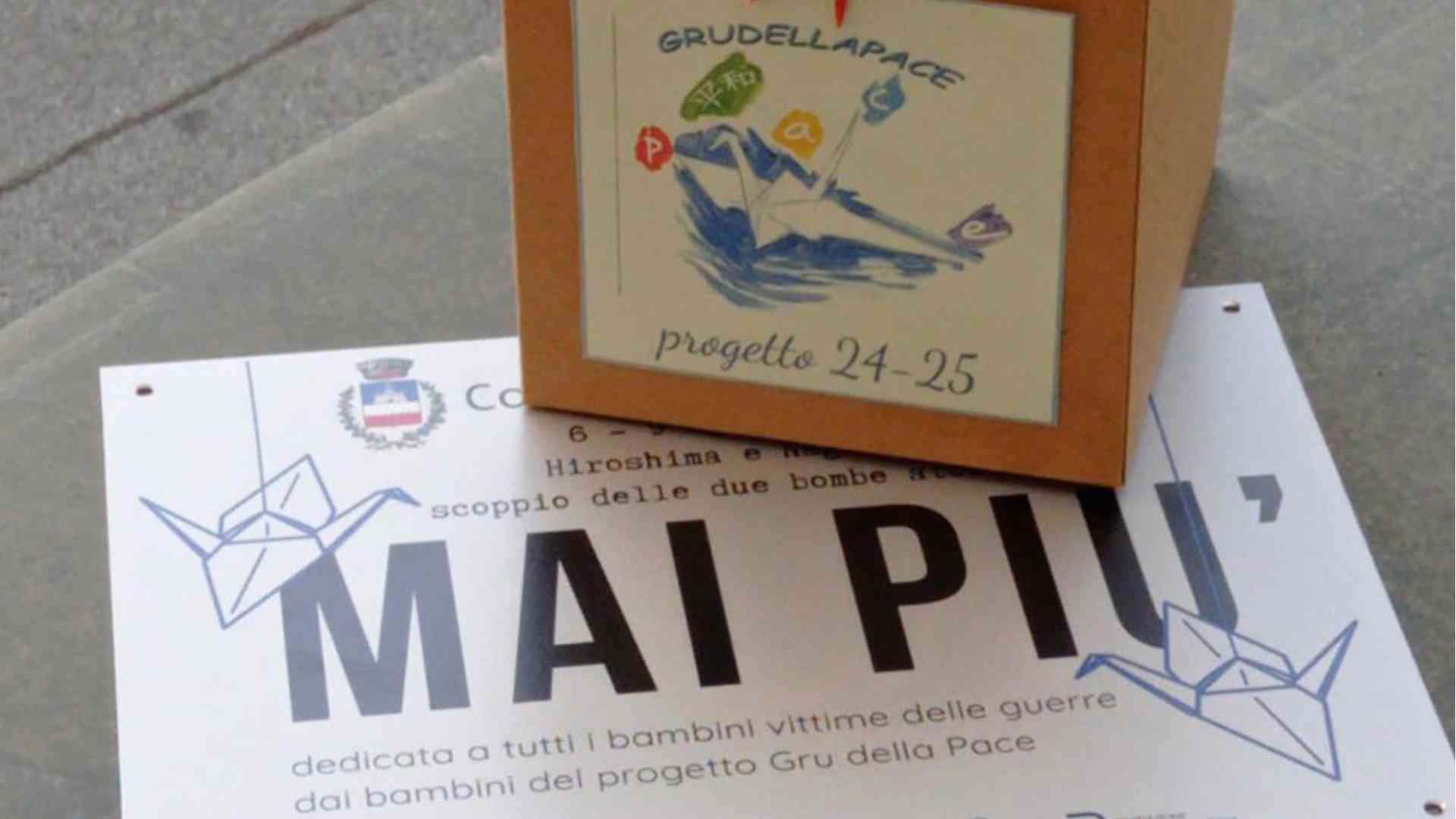 Nagasaki 80 anni dopo: sabato in 13 comuni apparirà la targa "Mai più"