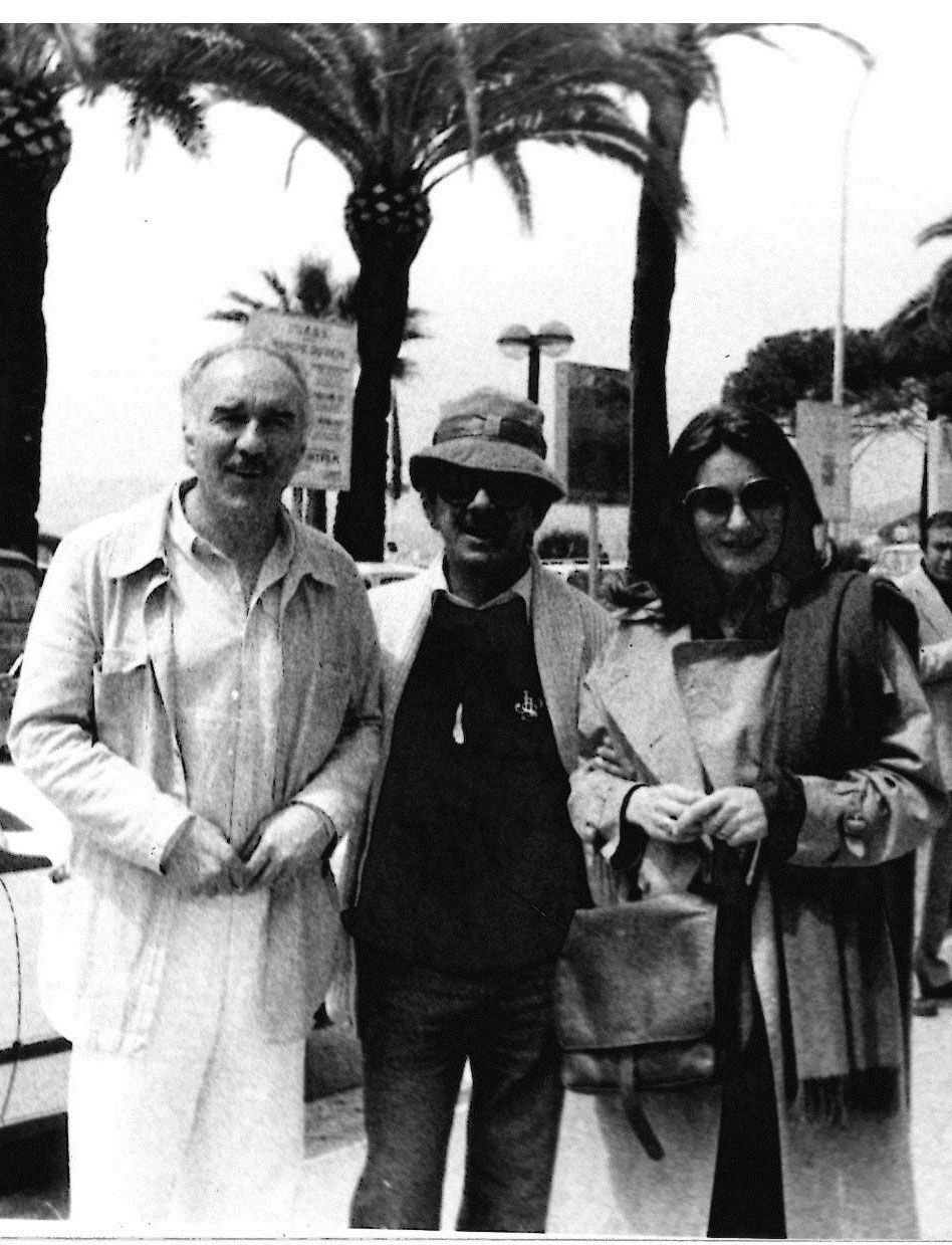 Gianni Schicchi con Michel Piccoli e Anouk Aimée sulla Croisette a Cannes nel 2004