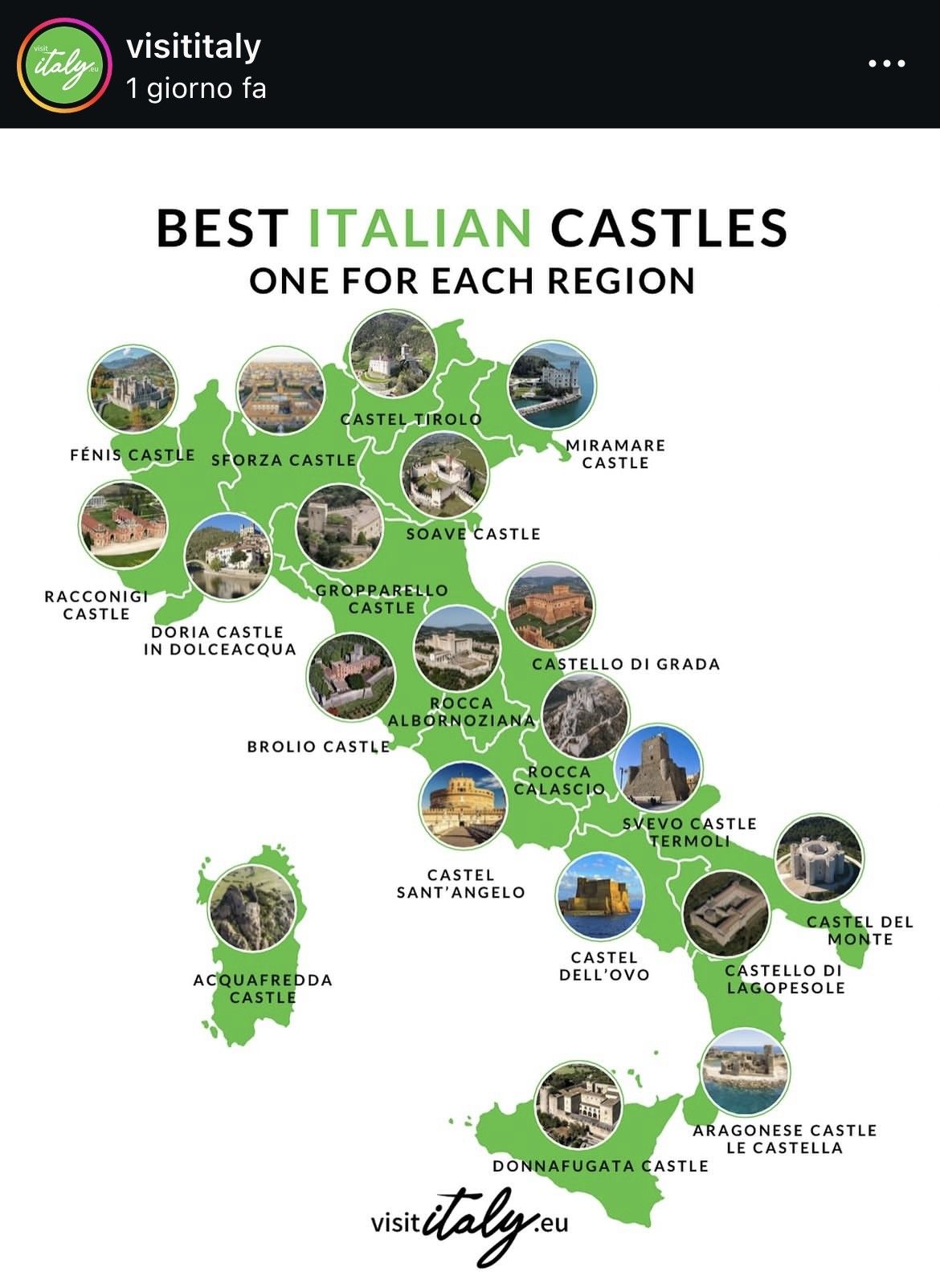 La cartina di Visititaly