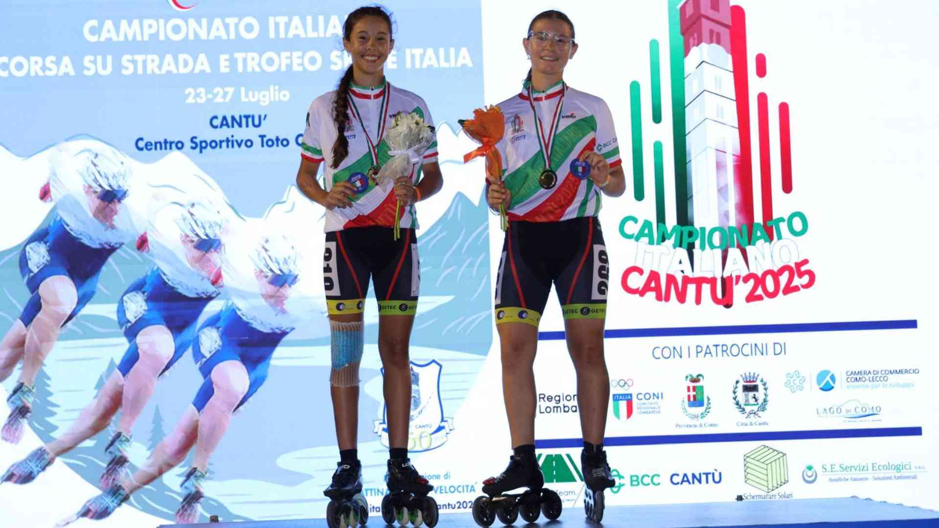 Bianca e Arianna d’oro: due successi a testa agli Italiani