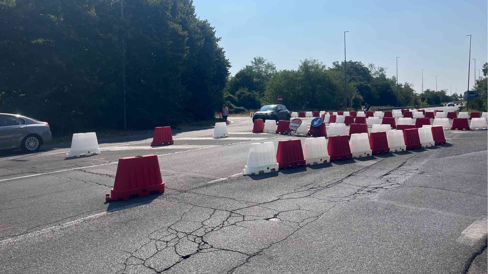 Lavori ponte sul Nure, ecco le nuove rotonde alla Farnesiana