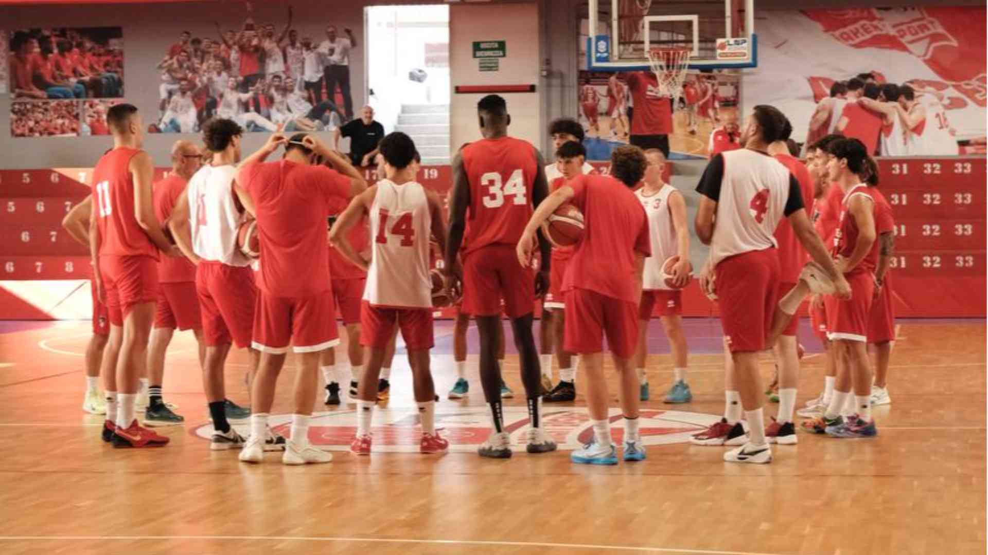 Bakery Basket Piacenza, primo allenamento davanti ai tifosi