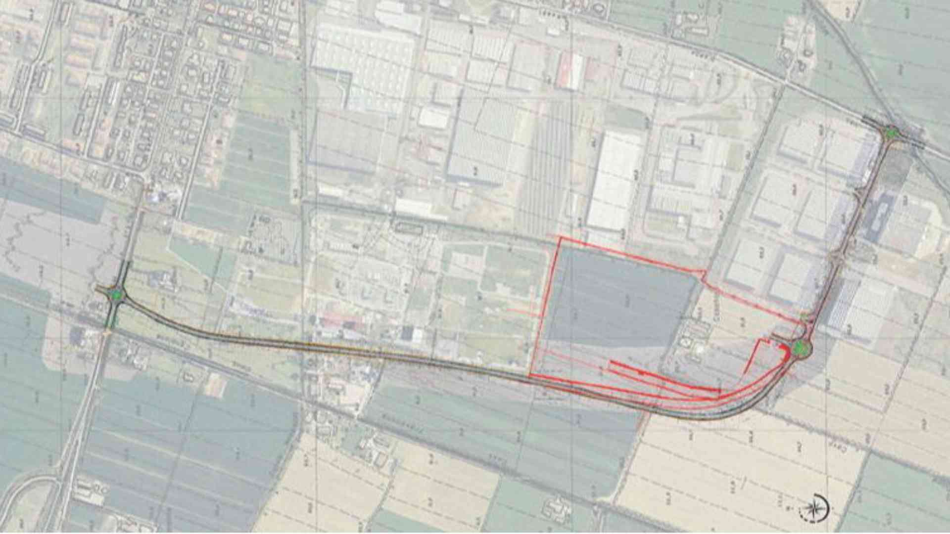 Tangenziale di Cortemaggiore, bozza del progetto