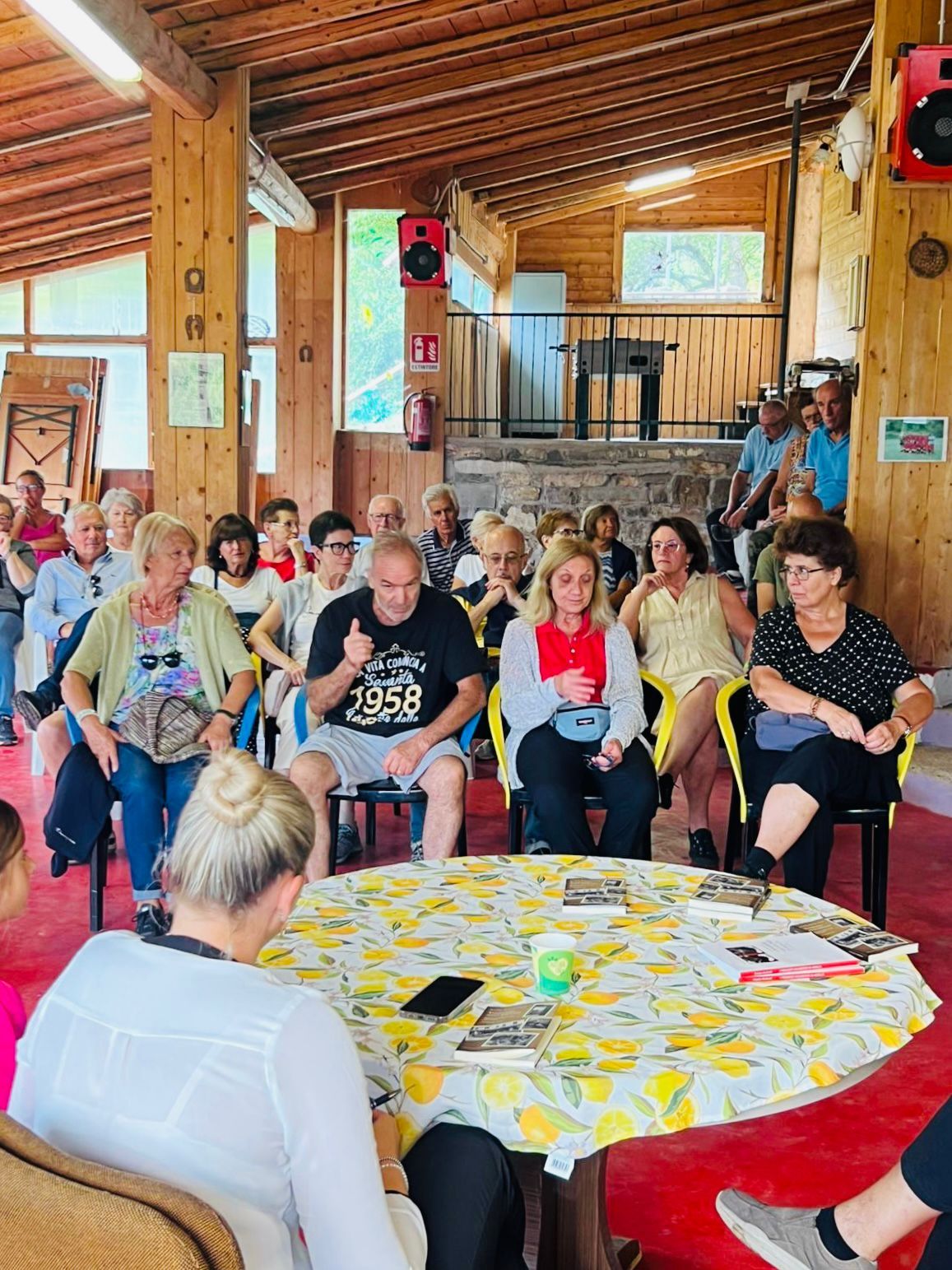 "Volevamo solo ballare" è stato presentato a Piacenza, Rivergaro, Vezimo, Pontenure, Marsaglia e Bogli. Un reading è previsto domani per l'anniversario 