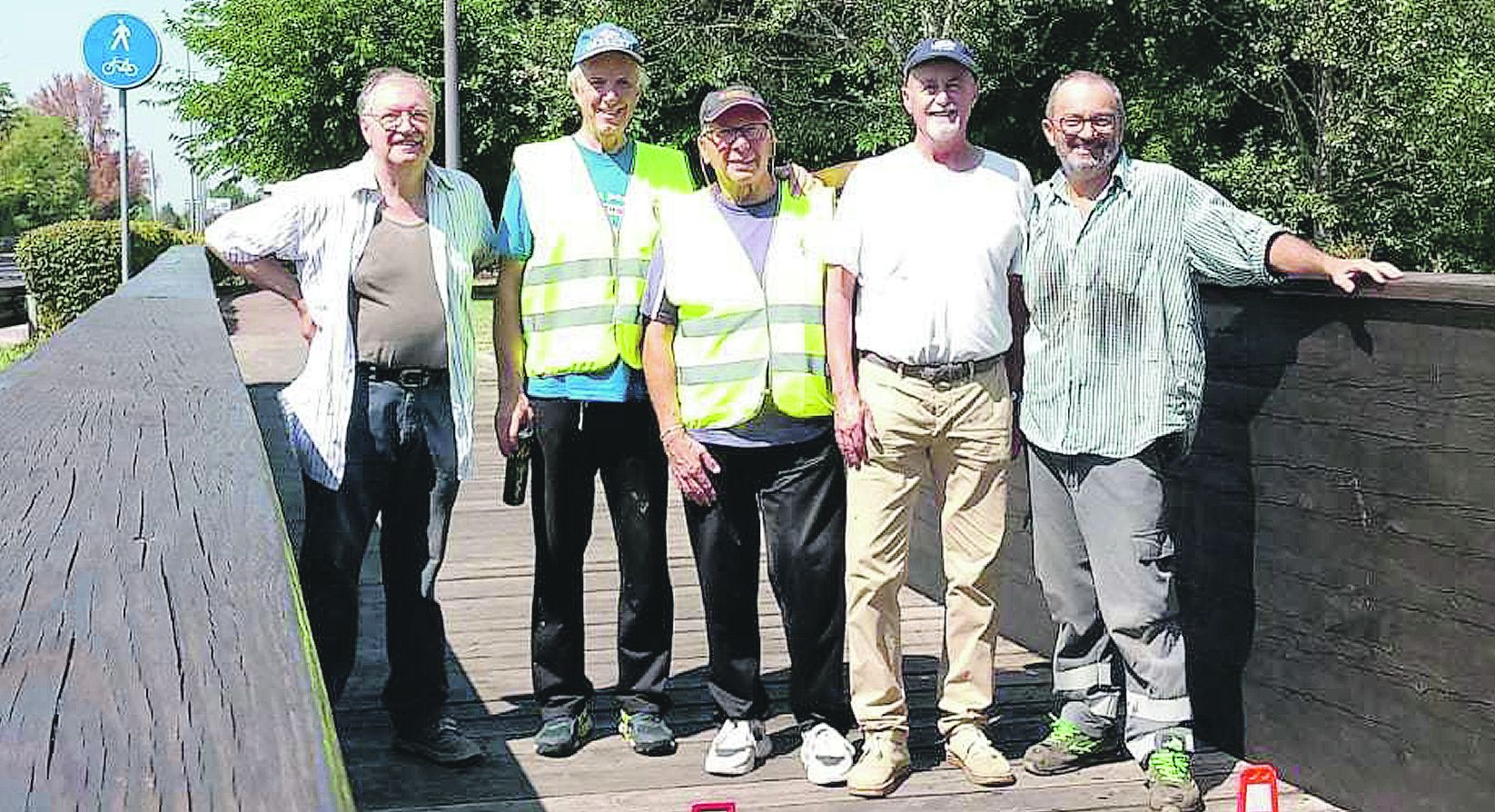 Roberto Beltrametti, Gianni Vitiello, Stefano Freschini, Paolo Casaroli ed Enrico Ruggeri FOTO FOTI 