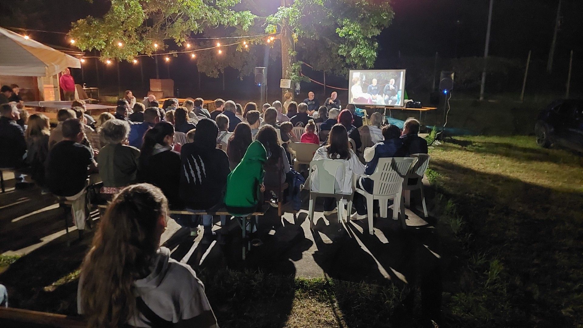 Il pubblico della serata