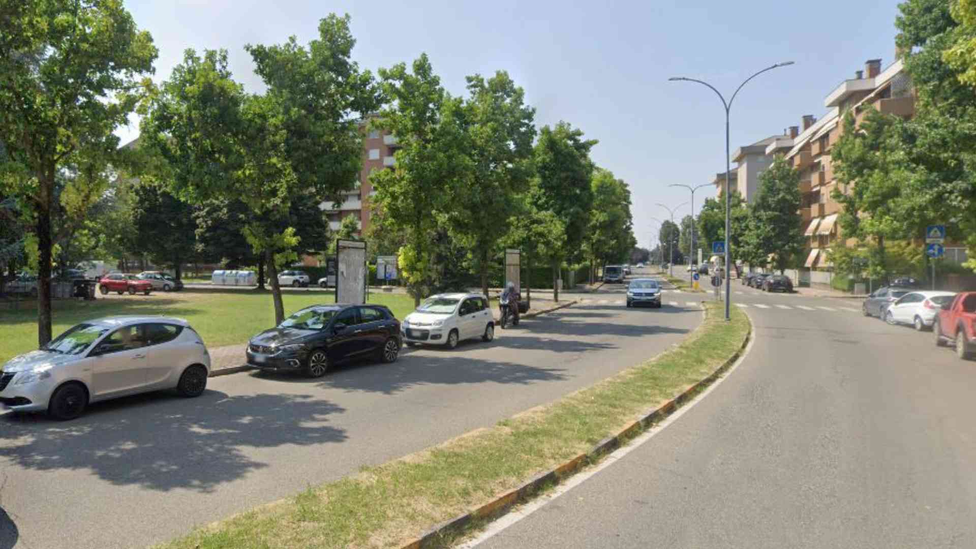 Besurica, un quartiere dove si corre veloce. «Mettere dossi e zebre»