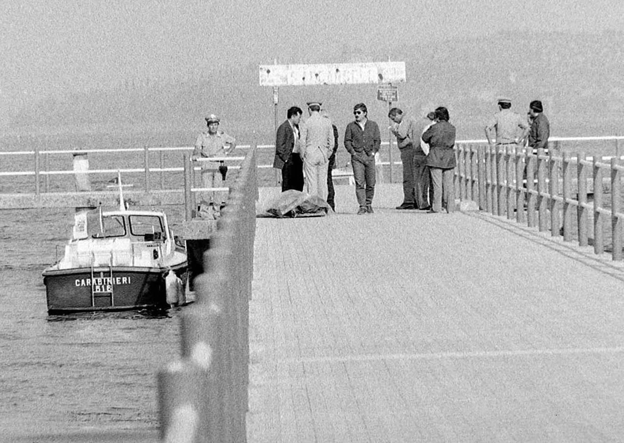 Il ritrovamento della salma del medico perugino nel lago Trasimeno