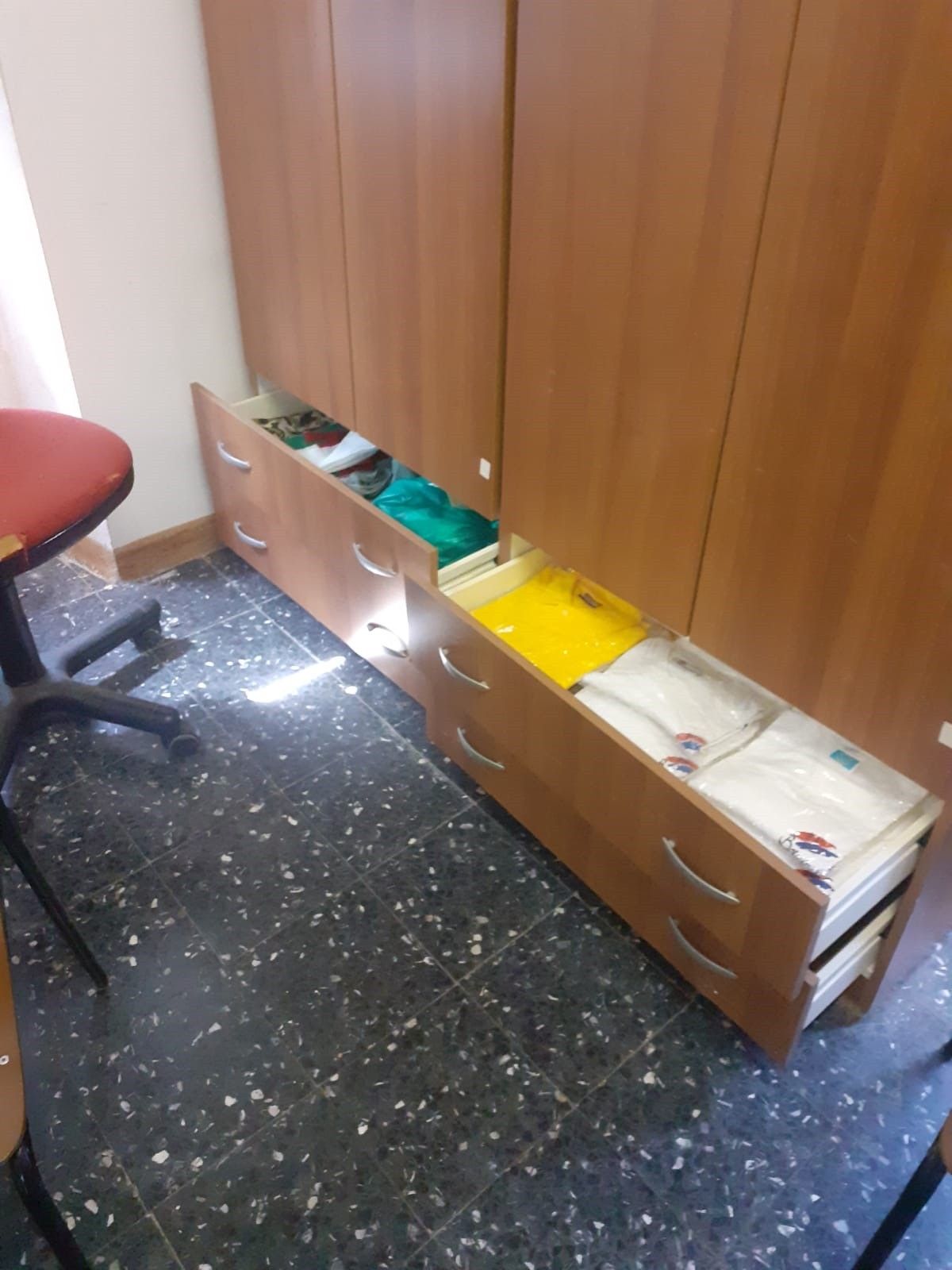 I cassetti aperti da ignoti
