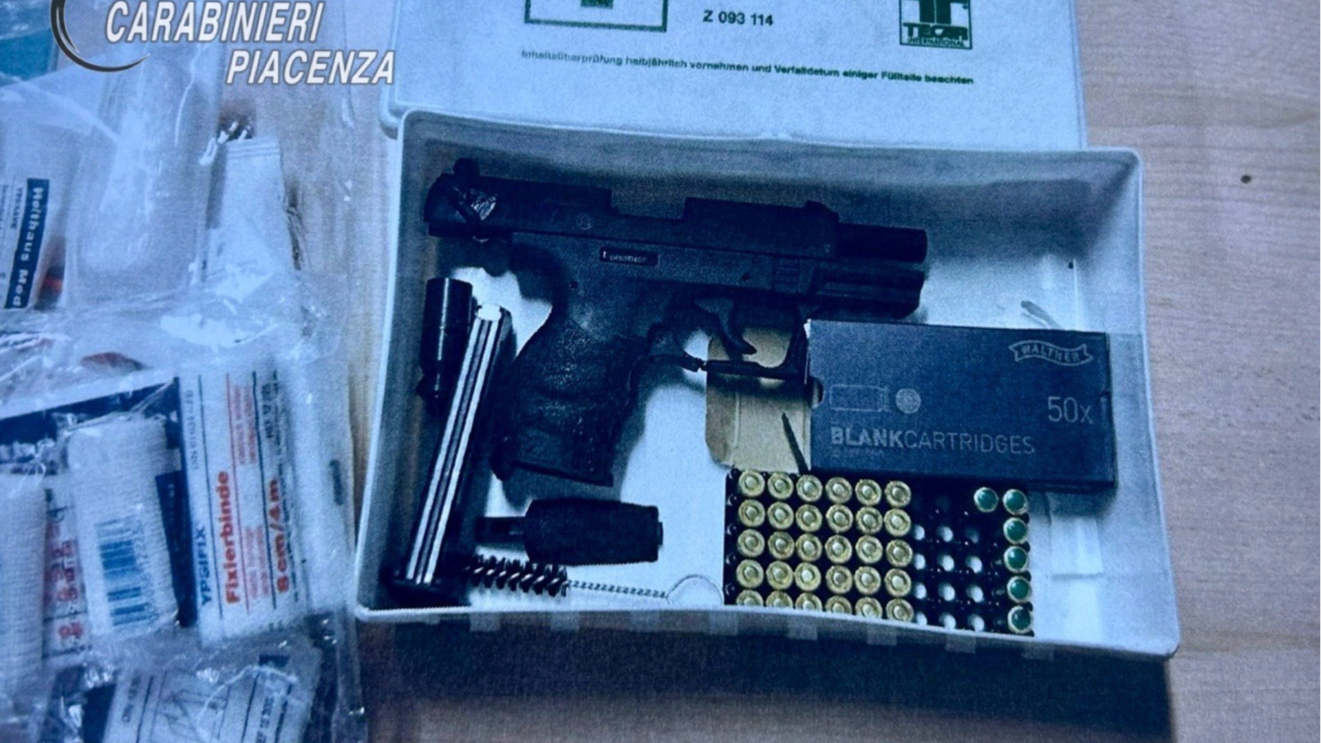 Tentata rapina a Rivergaro, due arresti: sequestrata pistola a salve