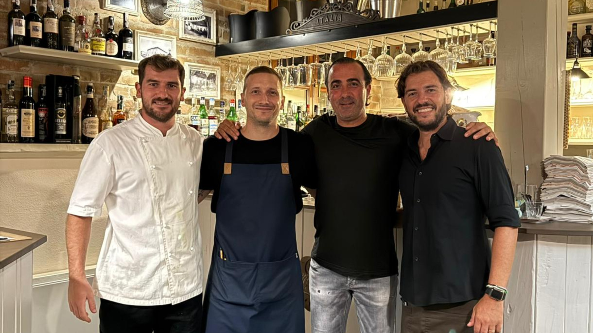 Un campione del mondo a cena nel Piacentino