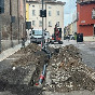 Affiorano tre scheletri, stop al cantiere Enel