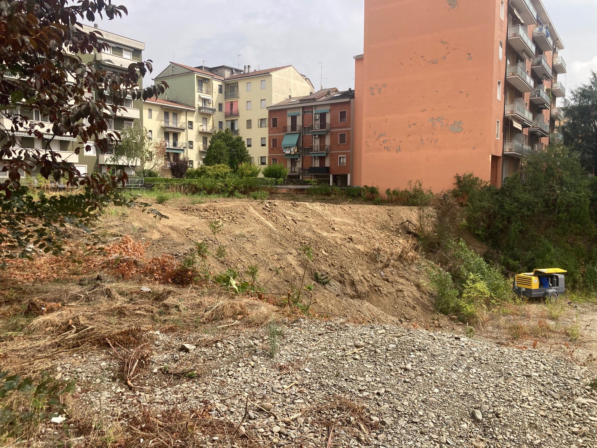 Viale Dante progetto edilizio cantiere palazzine
