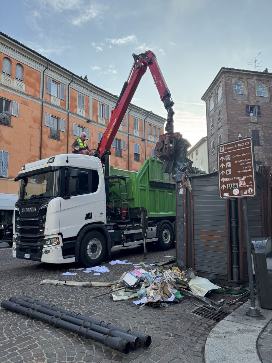 Le operazioni di rimozione