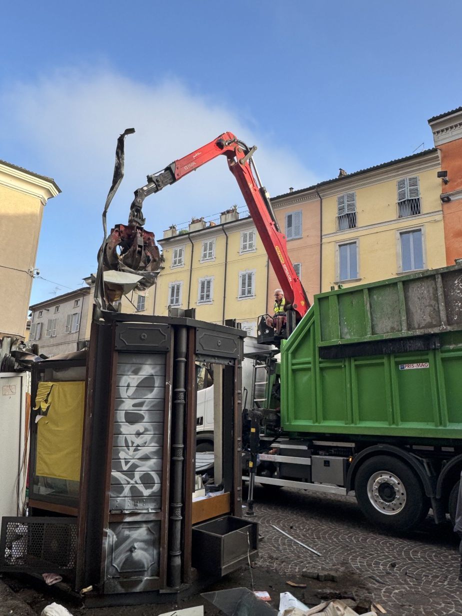 Le operazioni di rimozione