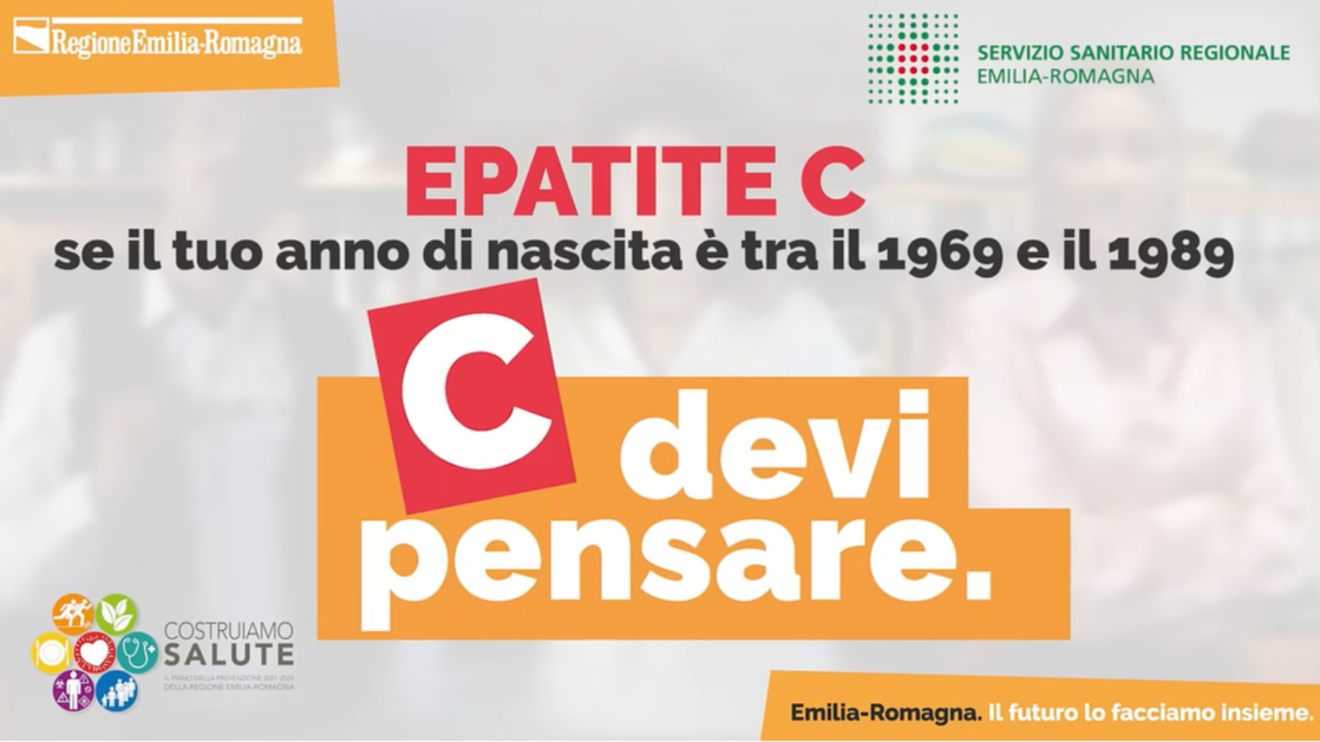 Screening gratuito per l’epatite C per  i nati tra il 1969 e 1989