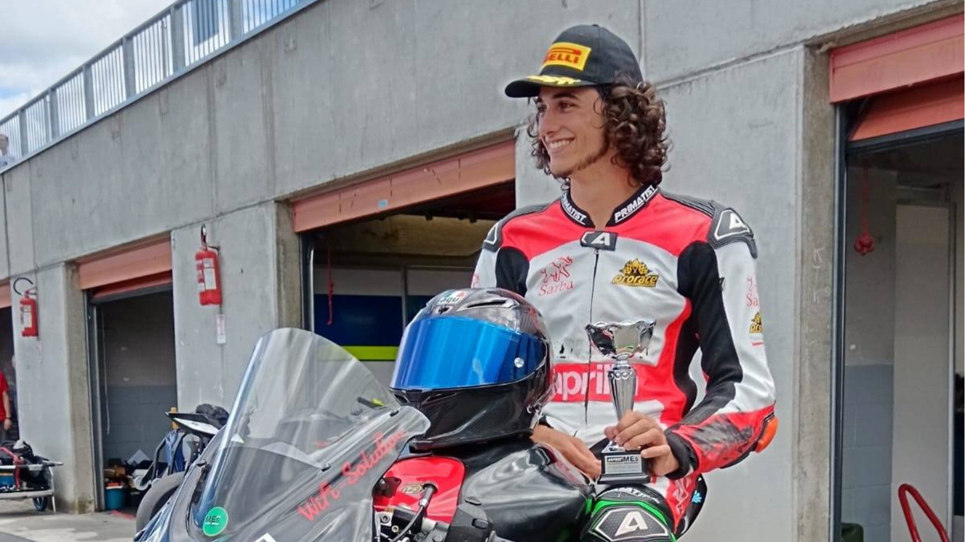 Vice-campione al Motoestate, la dedica di Boccellari al nonno