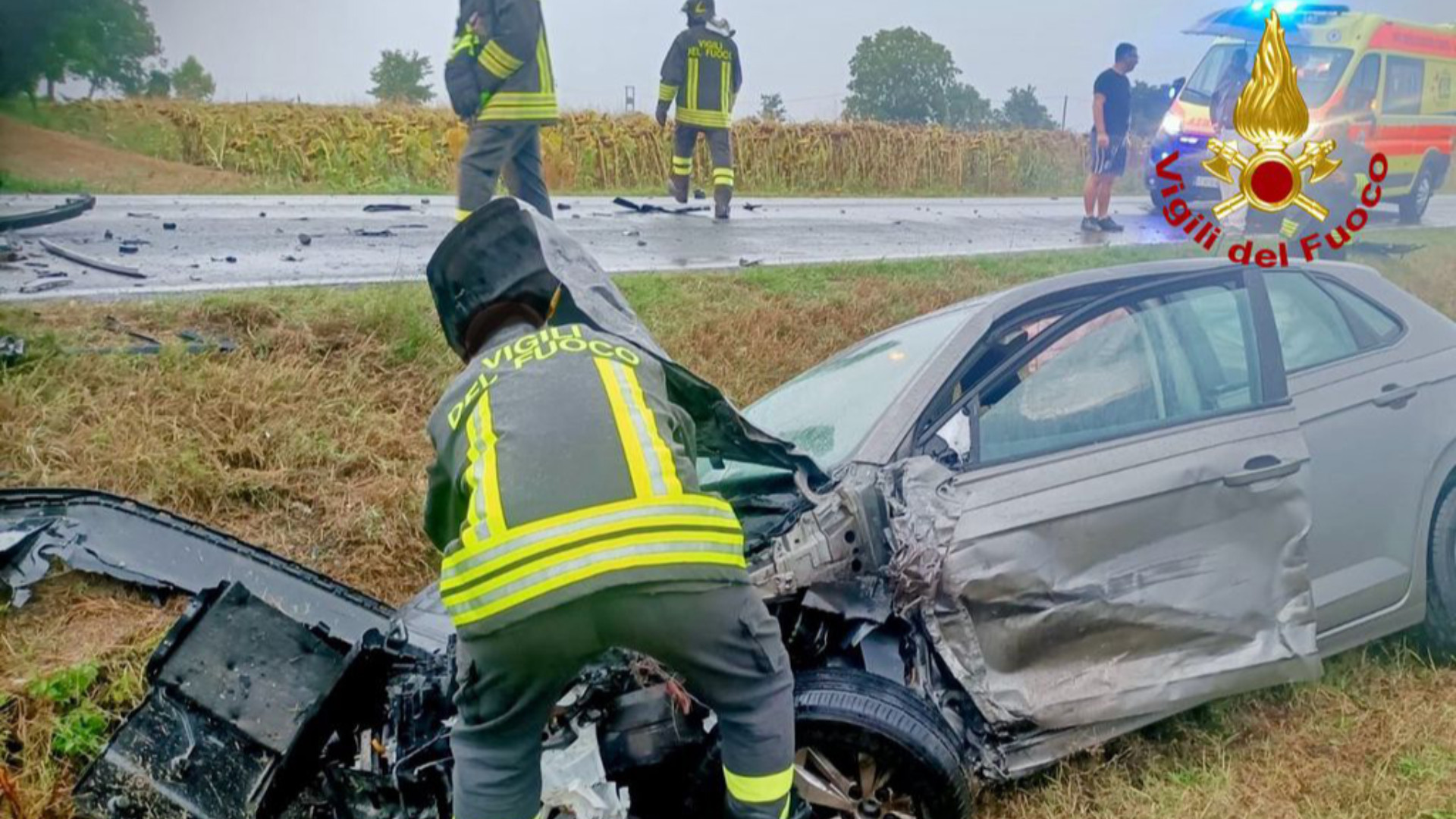 Schianto a Carpaneto, due persone all'ospedale