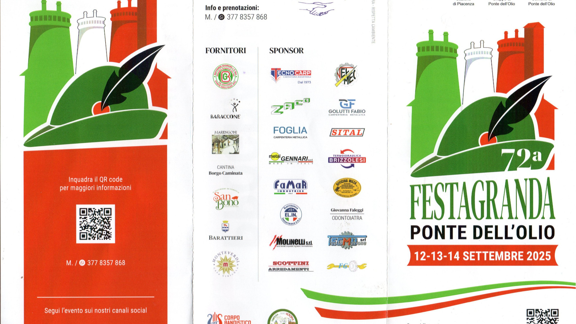 Festa Granda, tre giorni a Ponte dell'Olio in onore degli alpini