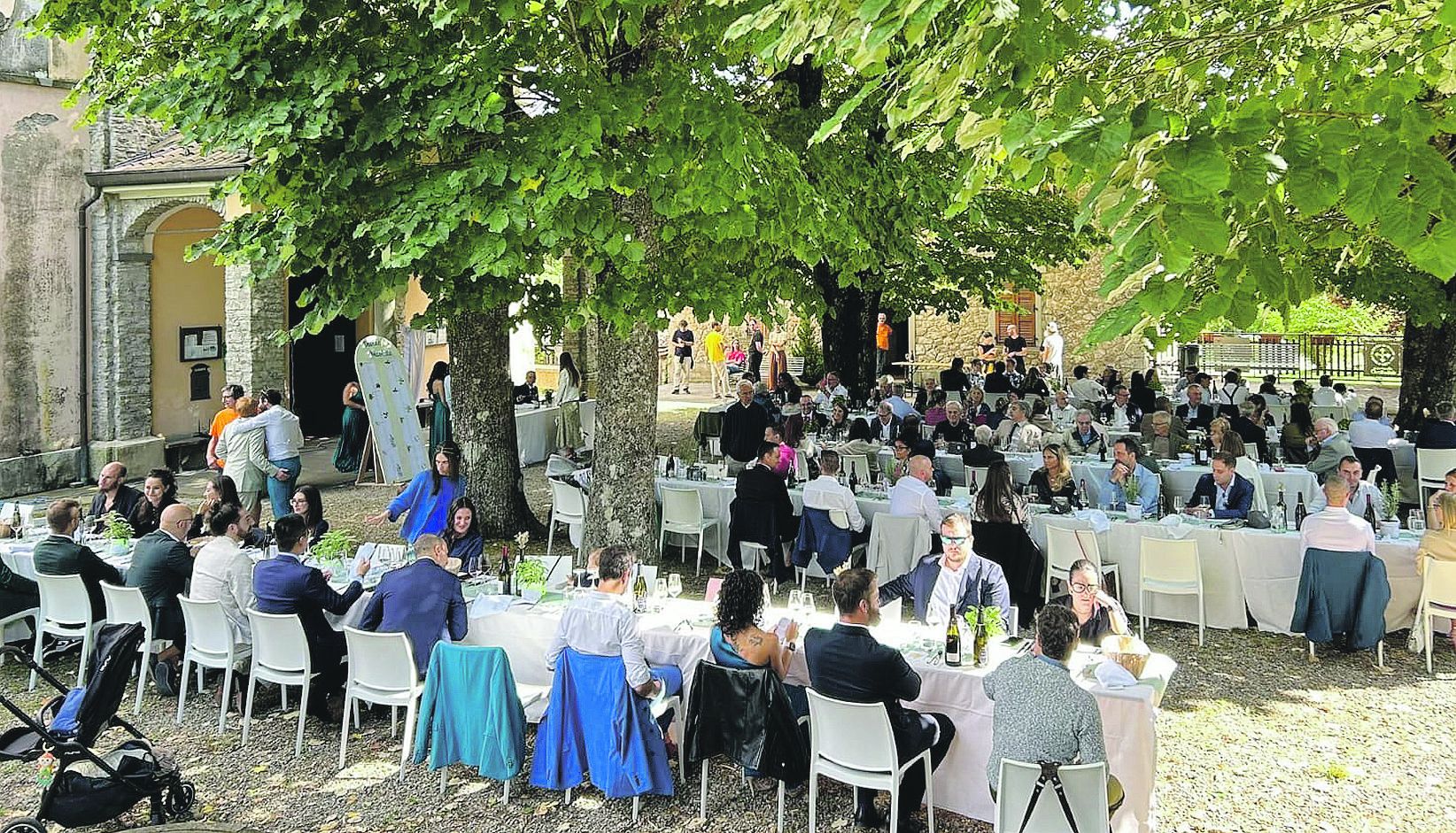 Il pranzo organizzato il giorno del matrimonio 
