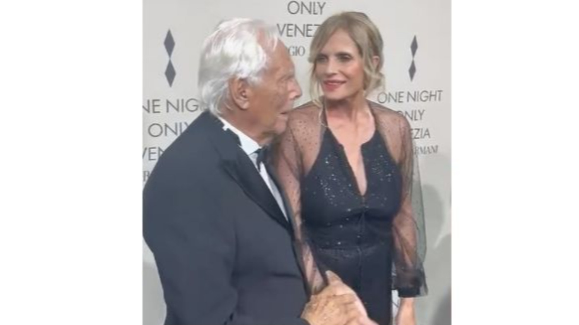 «Tutto è cominciato con te...». Isabella Ferrari ricorda Giorgio Armani
