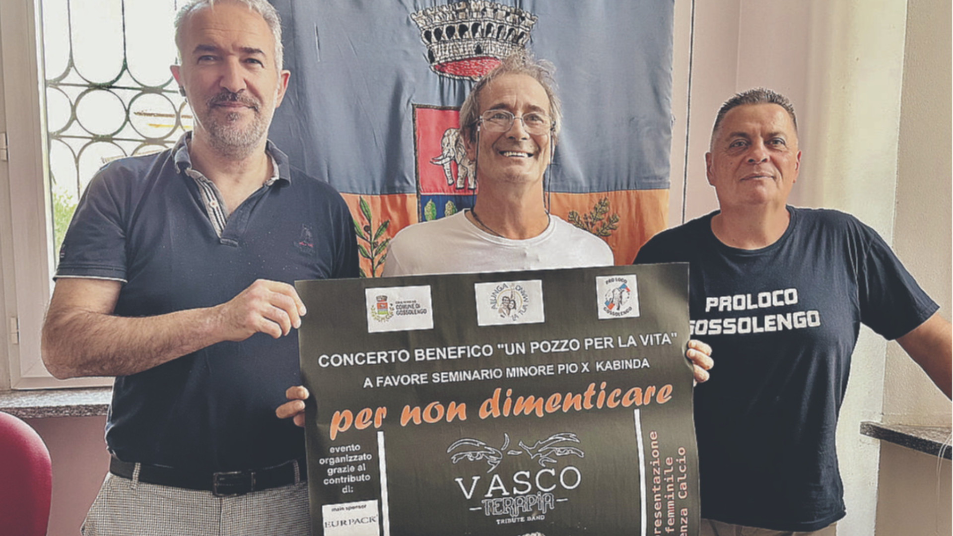 Il bassista di Vasco stasera a Gossolengo per un aiuto al Congo