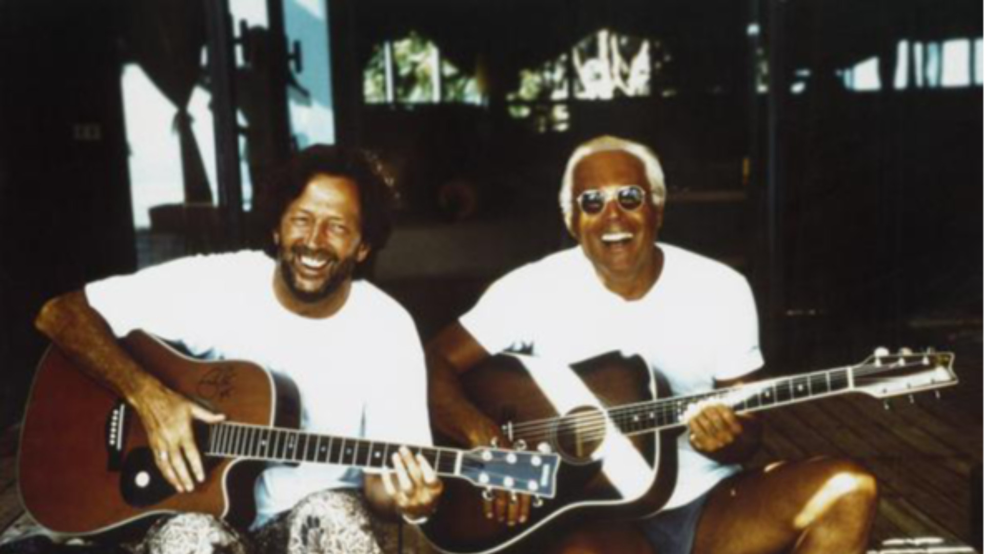 Giorgio Armani ed Eric Clapton: c'era una volta una lunga amicizia