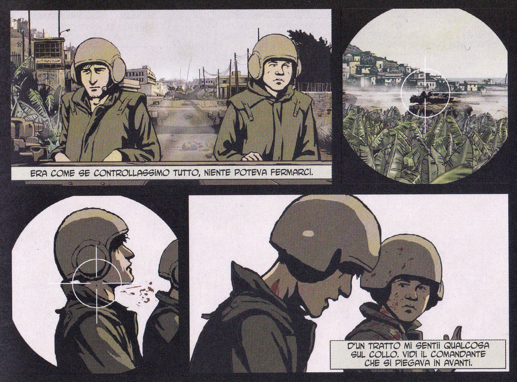 Vignette di "Valzer con Bashir", degli israeliani Ari Folman e David Polonsky