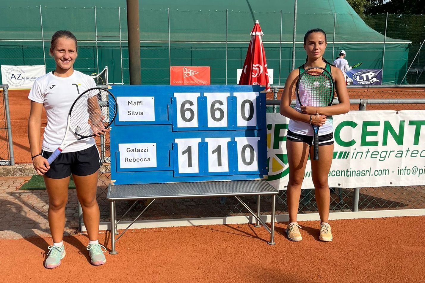 Da sinistra, Silvia Maffi e Rebecca Galazzi