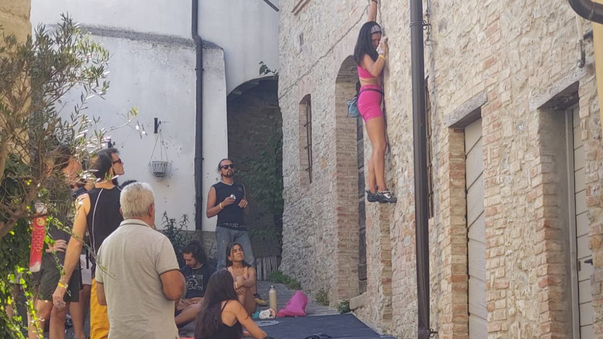 Palestra a cielo aperto a Nibbiano, con il Bike & Outdoor festival