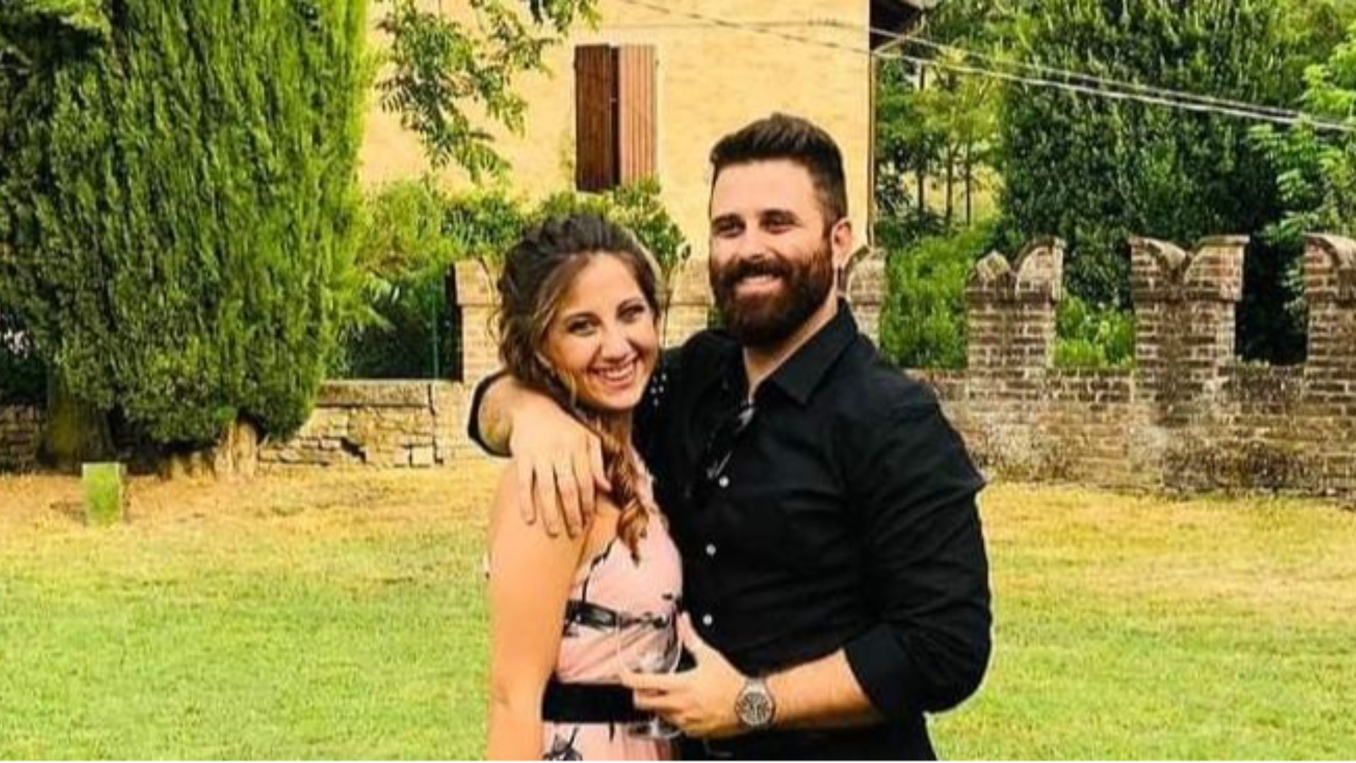 I fidanzati Sonia Tosi e Daniele Zanrei