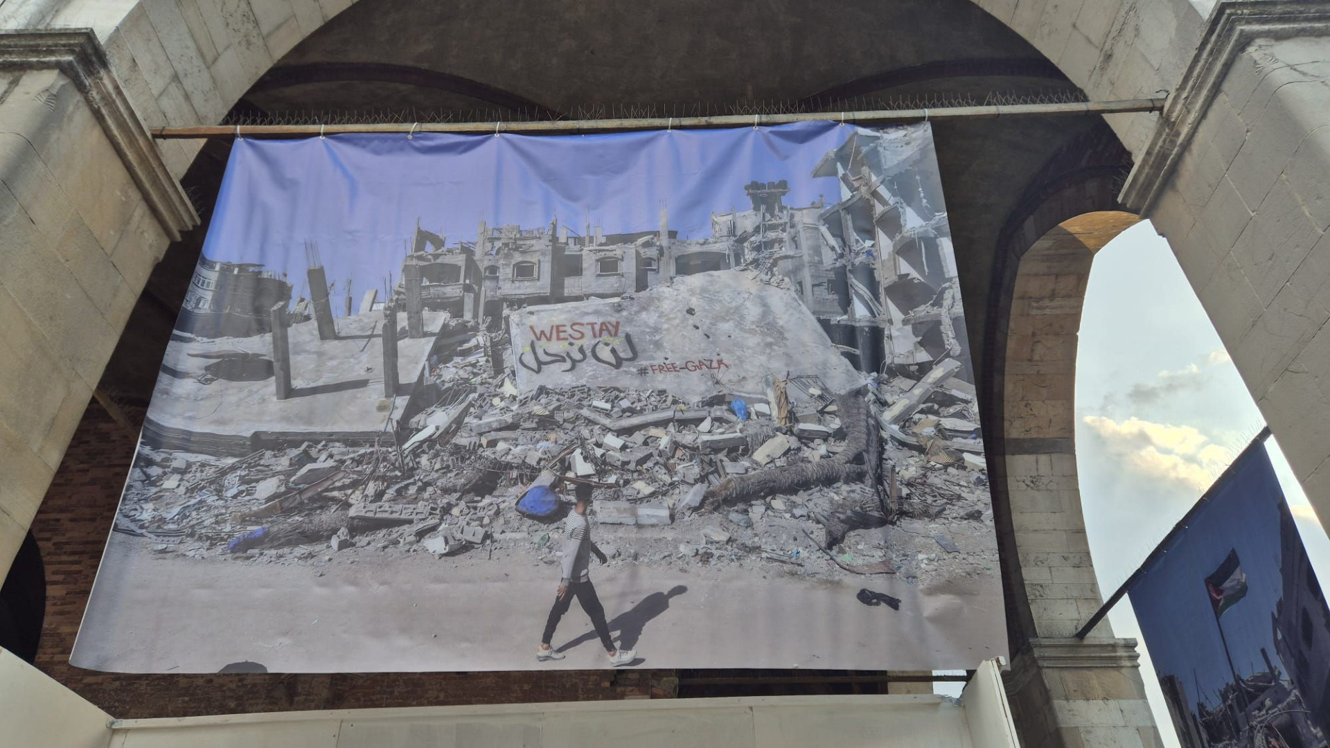 “I Grant You Refuge”, sotto al Gotico le immagini di Gaza