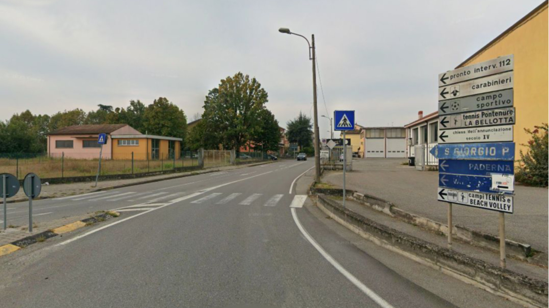 Pontenure, cuore del cantiere, rivoluziona la viabilità interna