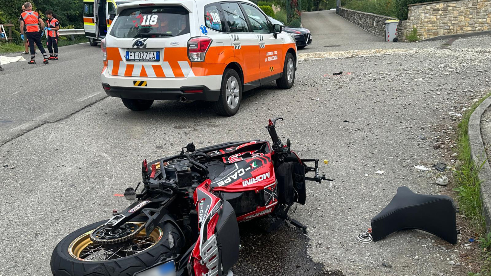 Schianto sulla statale 45, muore motociclista