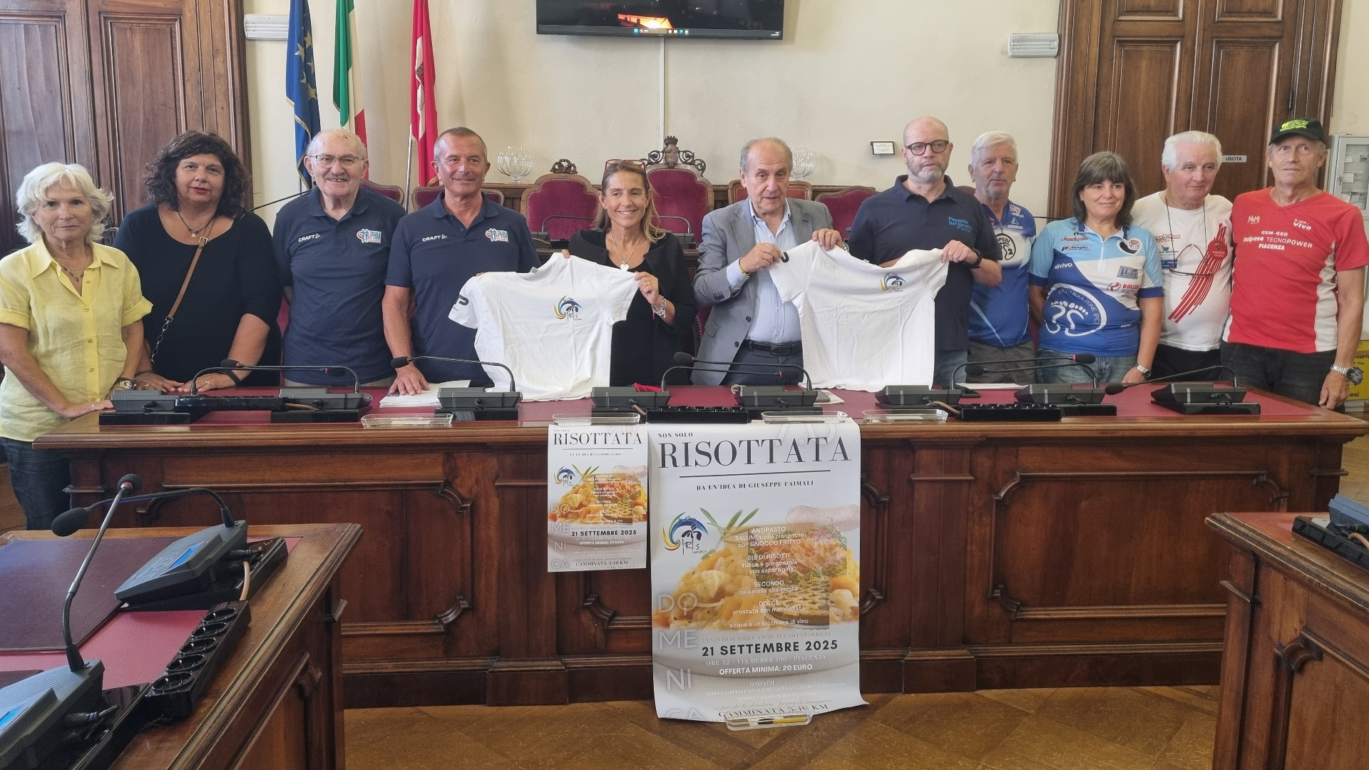 Insieme per l'hospice: camminata benefica e risottata