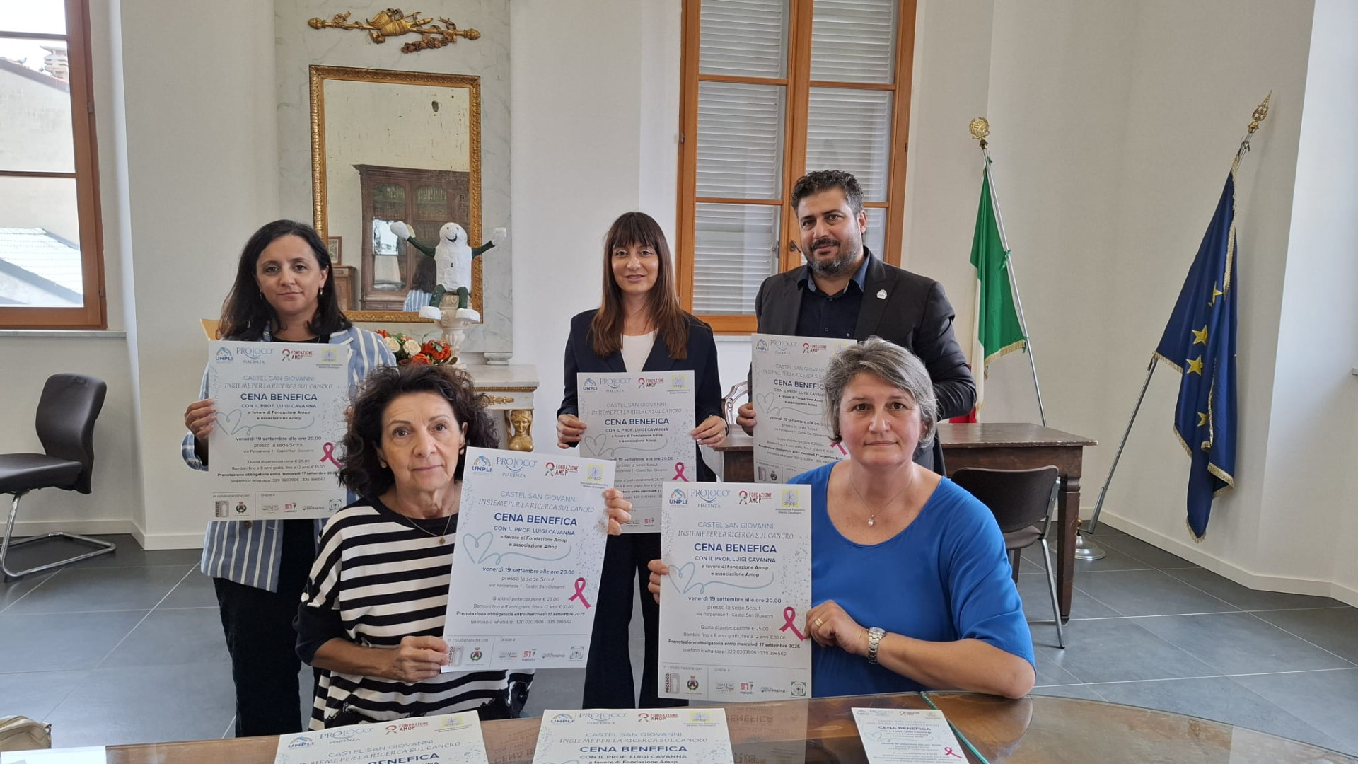 Pro loco unite contro il cancro, cena benefica e raccolta fondi