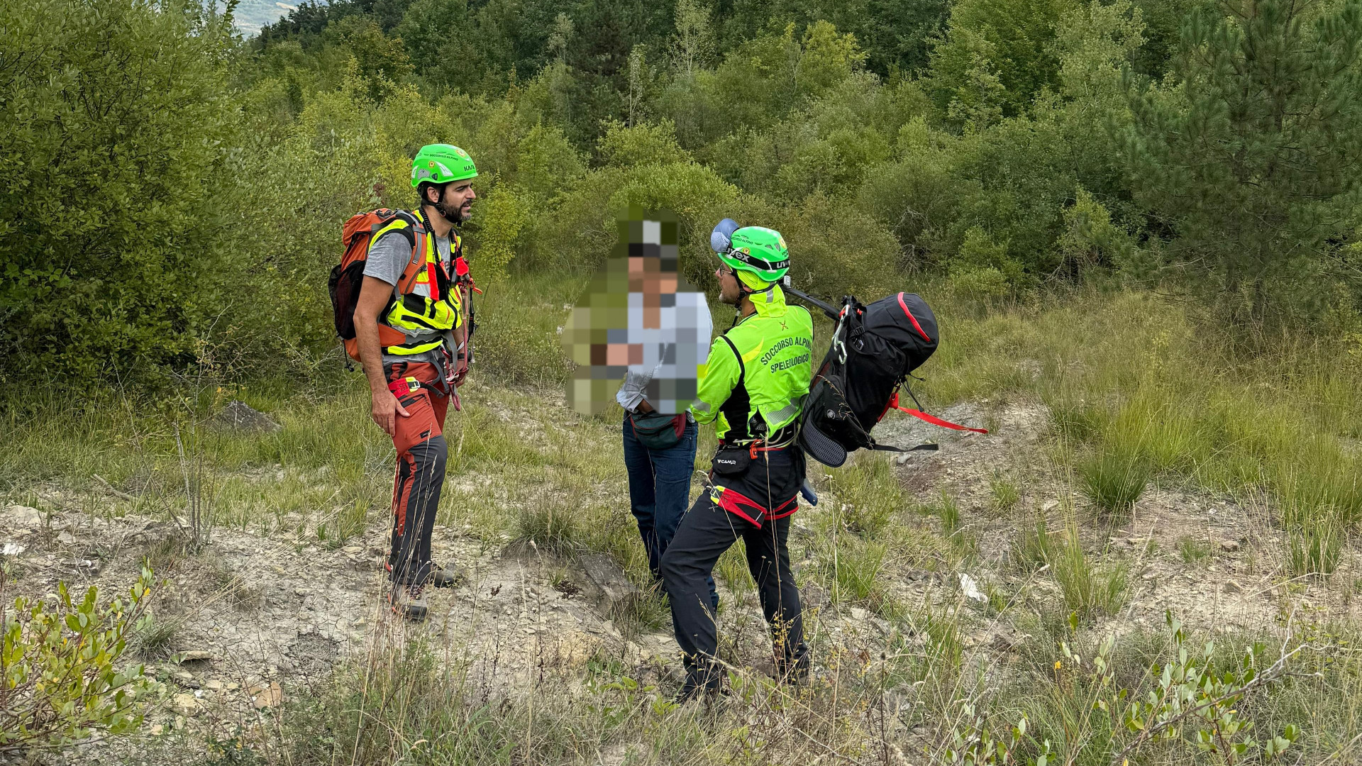 Fungaiolo disperso, rintracciato dal Soccorso alpino