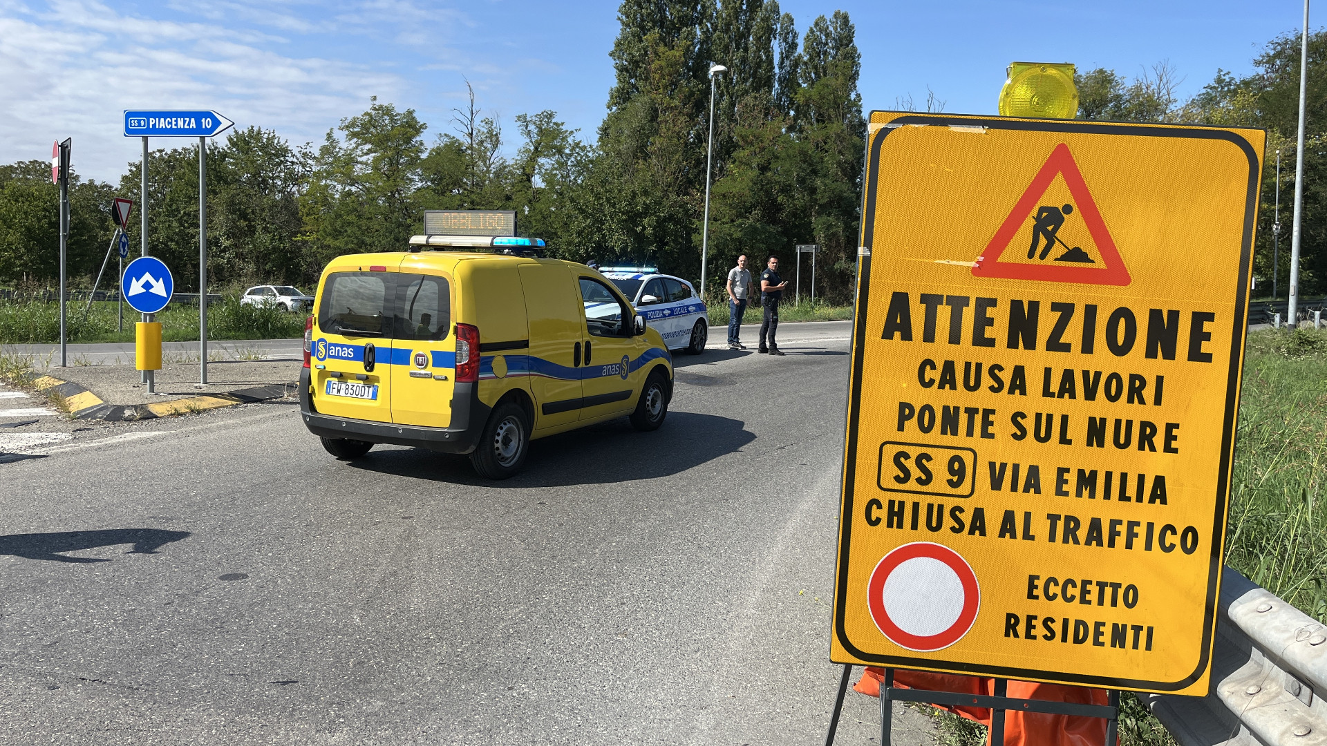 Chiuso il ponte sul Nure, viaggio tra disagi e alternative
