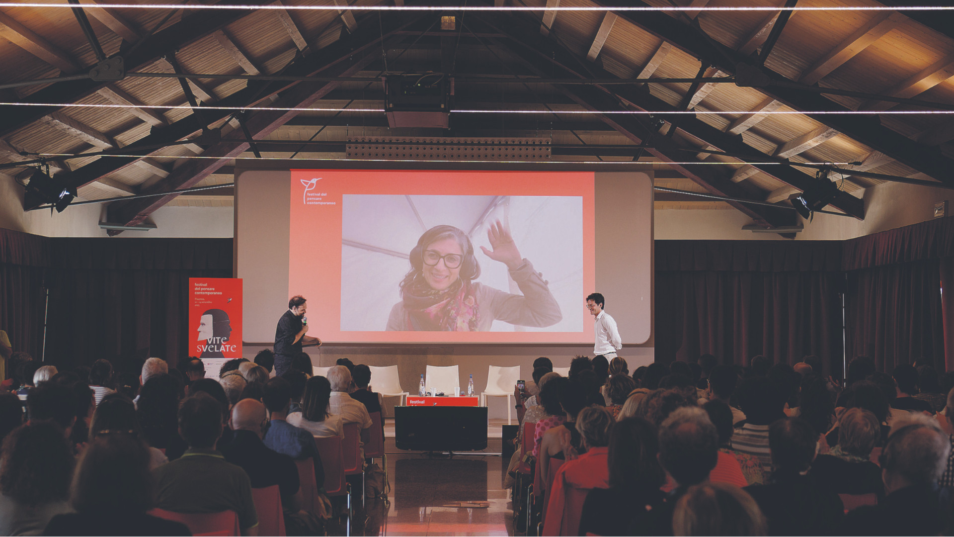 Francesca Albanese in collegamento