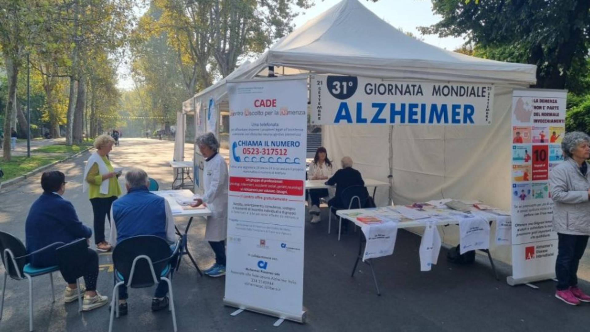Alzheimer, più casi. Tante le iniziative per fare informazione